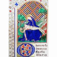 Carte « Piéta » ou « Vierge de pitié »