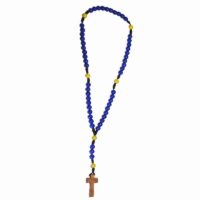 Chapelet bleu et jaune