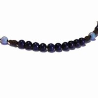 Petit chapelet bleu foncé – Image 2