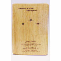 Coffret de prière en bois "Vierge Missionnaire" – Image 4
